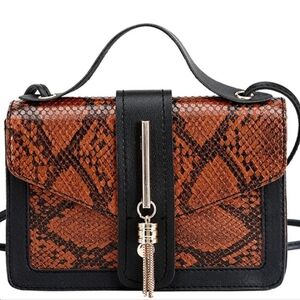 Jinana NWOT Faux Leather Crossbody